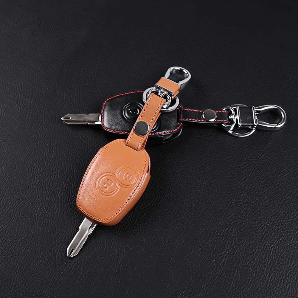 Jingyuqin Portachiavi in pelle Portachiavi per Renault Clio Scenic