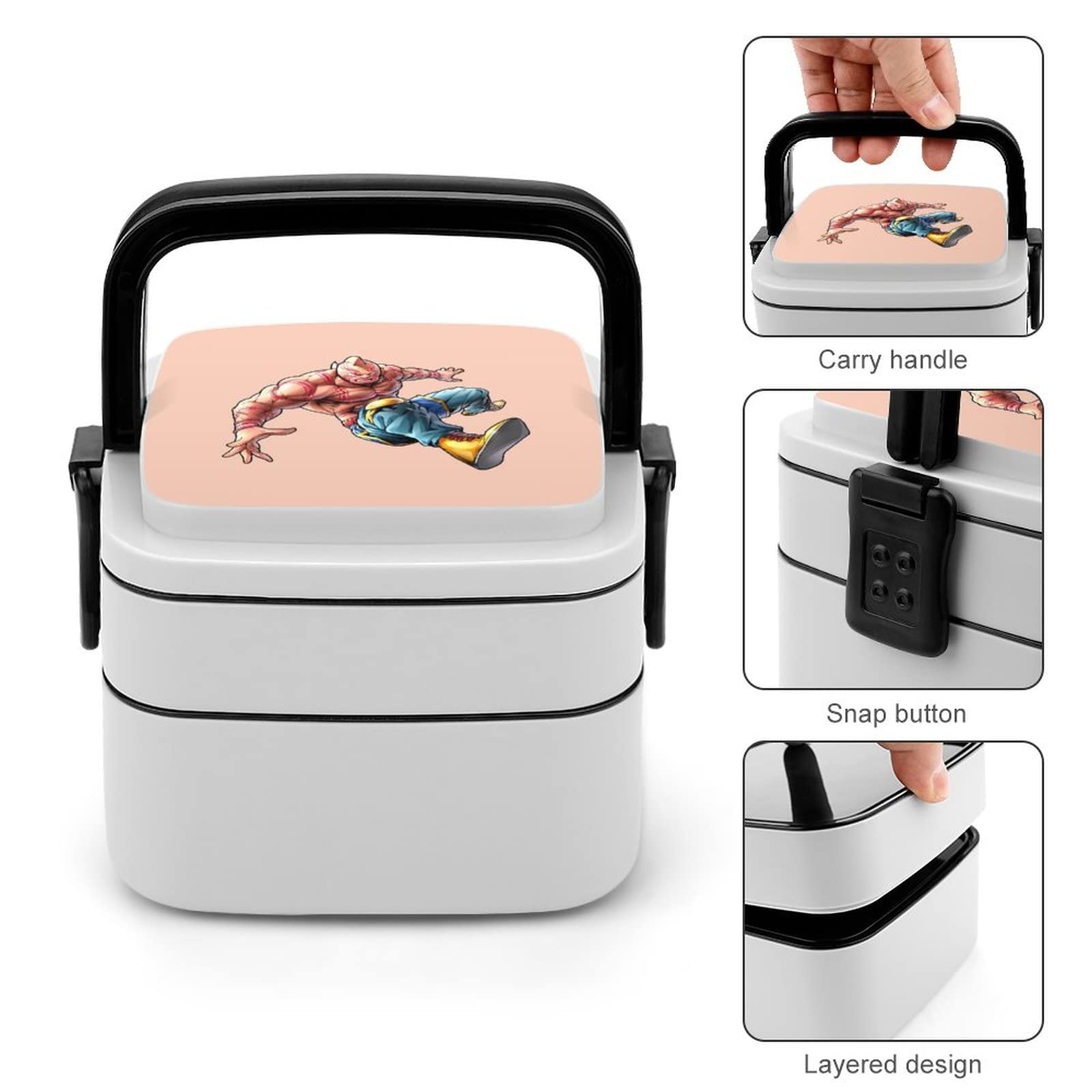 ☆貴重品☆キン肉マン お弁当箱 Amazon | キン肉マン 弁当箱 ランチボックス 二段 抗菌 お弁当箱