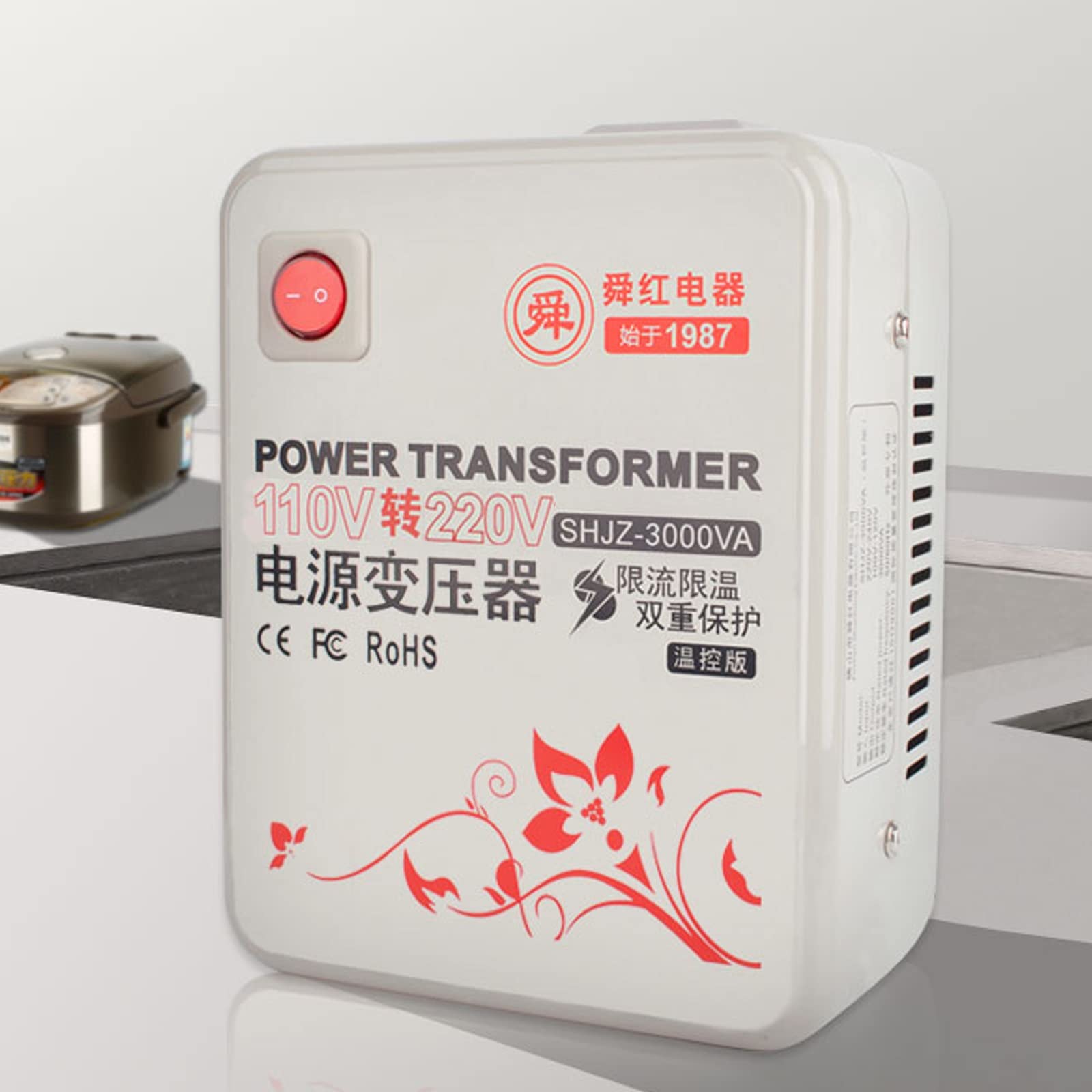 Amazon.co.jp: 3000W 電圧変換器 アップトランス 110V-220V 昇圧