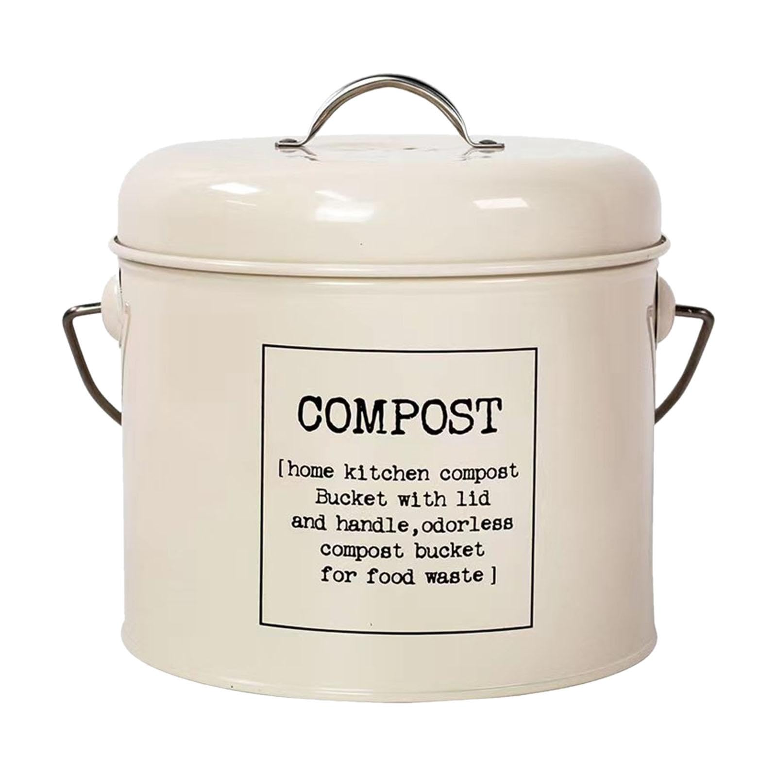 Kitchen Compost Bin Filter for Food Scrap Farmhouse Wastebasket Eco-Friendly-picture-29