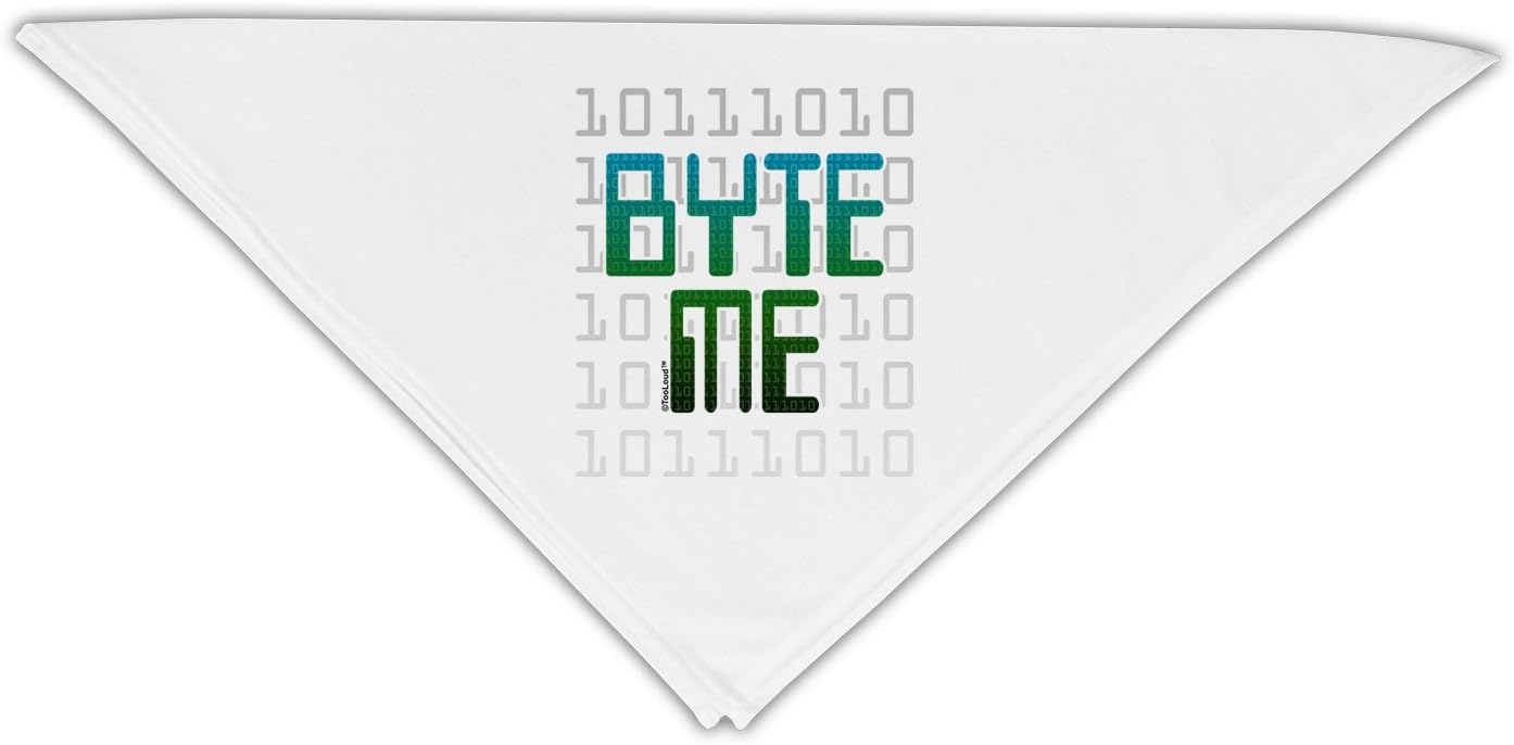 TooLoudByte Me Adult 19" Square Bandana
