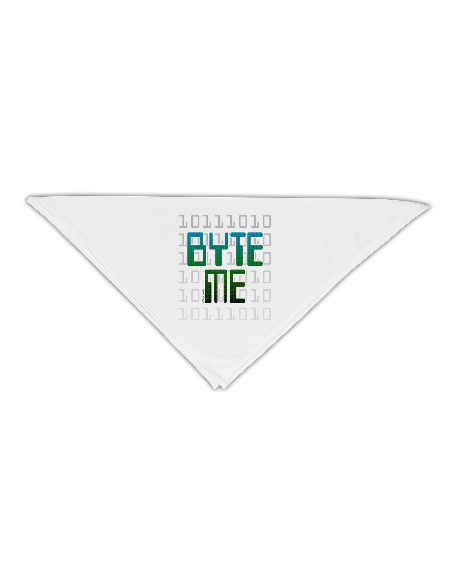TooLoudByte Me Adult 19" Square Bandana