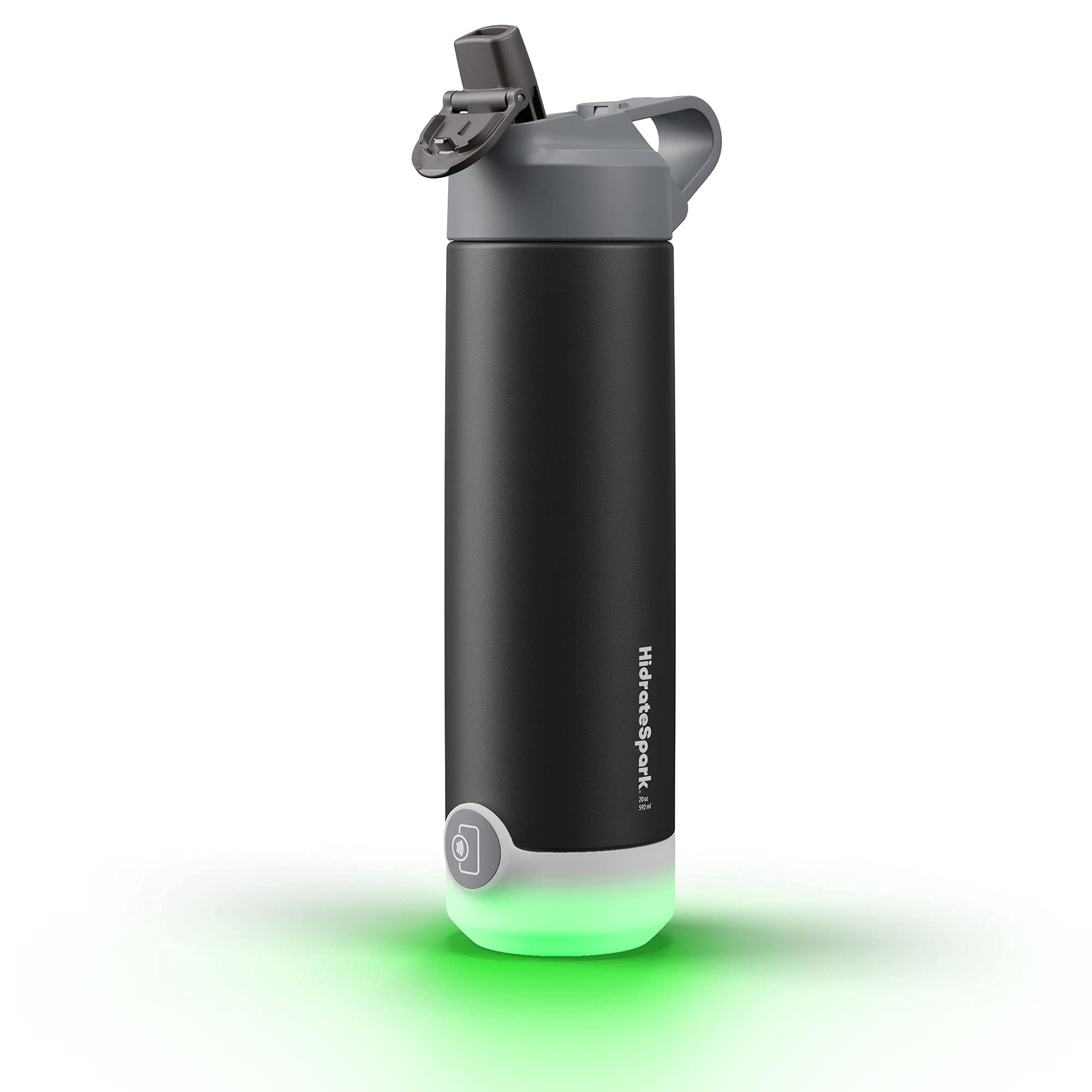 Buy HidrateSpark TAP Smart Water Bottle, Stainless Steel, Tap to Track