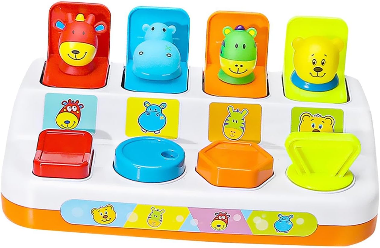 Meadawgs® Baby Interactive Animals Toy Brain Development for Boys Over 18 Months Girls|Baby | Toys for Baby |Developmental Baby Toys|1 Hide and Seek Toy