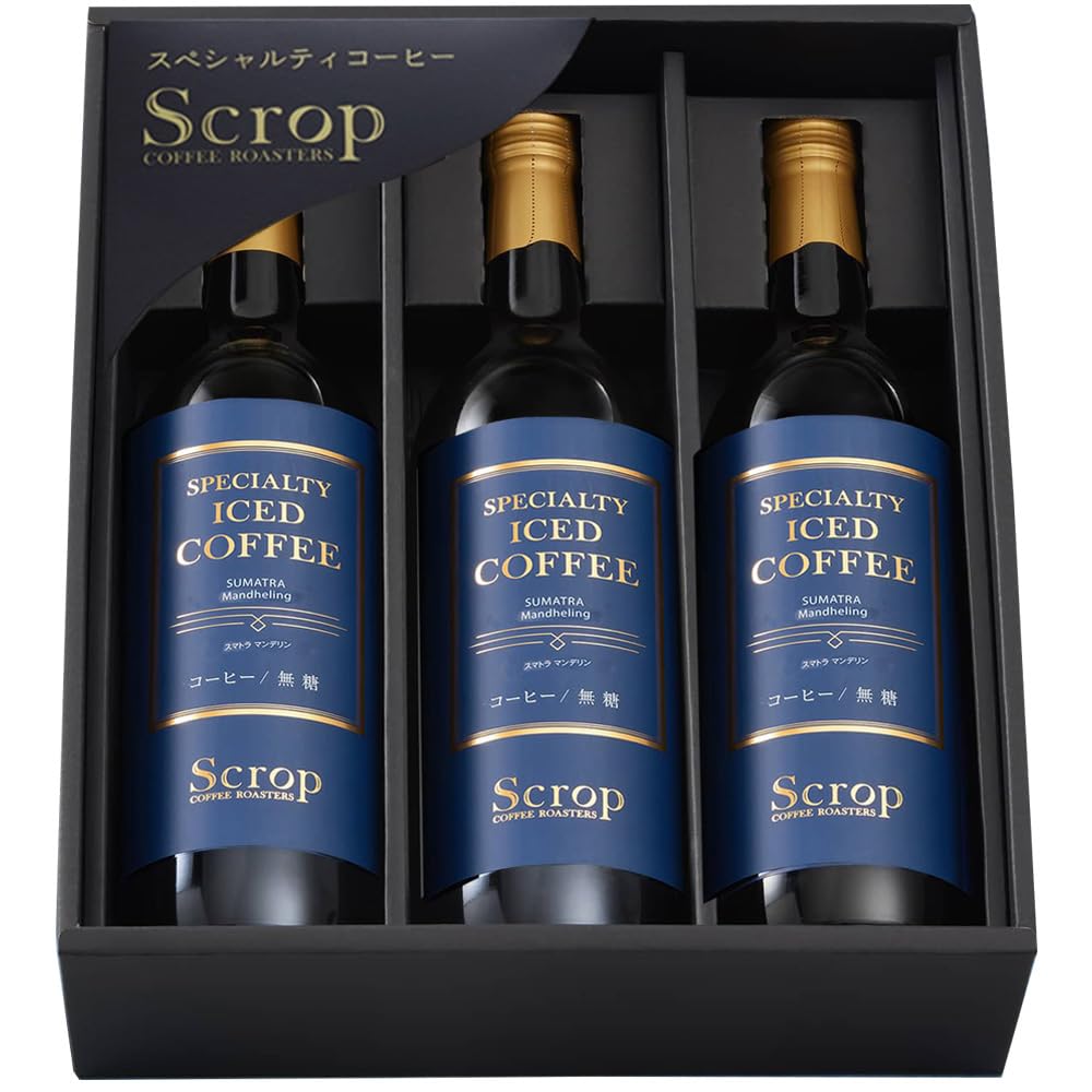 Scrop ボトルアイスコーヒー （無糖）3本セット ¥7,150の品 Scrop ボトルアイスコーヒー （無糖）3本セット ¥7,150の品