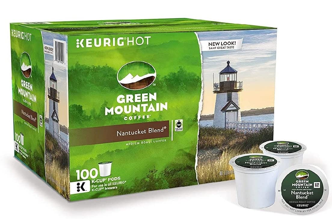 Green Mountain Coffee Roasters Nantucket Blend, Single