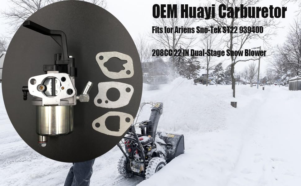 Amazon.com: Huayi Carb Compatible with Ariens Sno-Tek ST22 939400