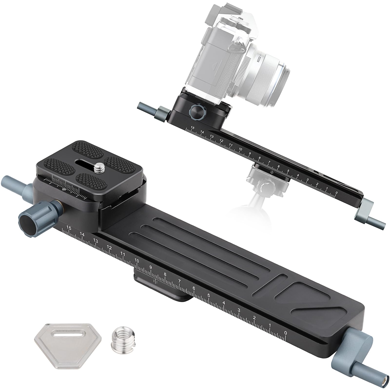 Amazon.co.jp: Leftfoto 正確で安定したギア付きマクロフォーカス