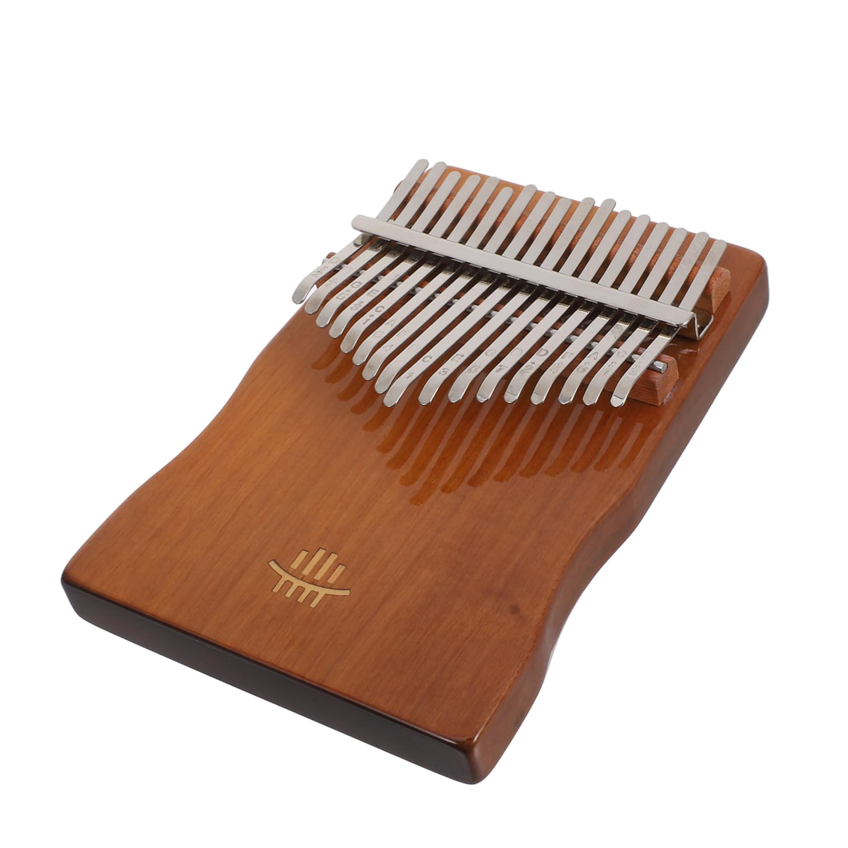 Toyvian Pianoforte per Dita 17-toni Kalimba in Legno e Metallo per Principianti, Strumento Musicale Portatile Martello Accordatore