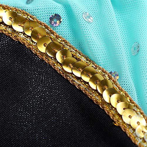 Image of HOZIY Leotards for Girls Gymnastics Kids Children Biketard Snowflake Ribbon Blue Purple Hot Pink Sparkle
