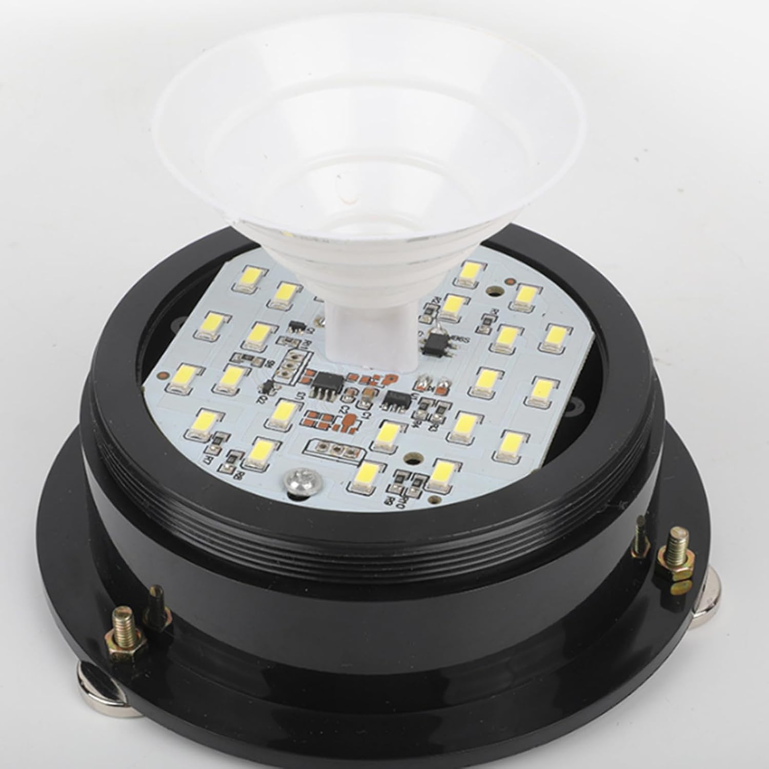 Warning Light Yellow LED Emergency Safety Flashing Warning Lamp Factories Transportation Machinery Industry Engineering Car Light School Buses Alarm Lamp 12V