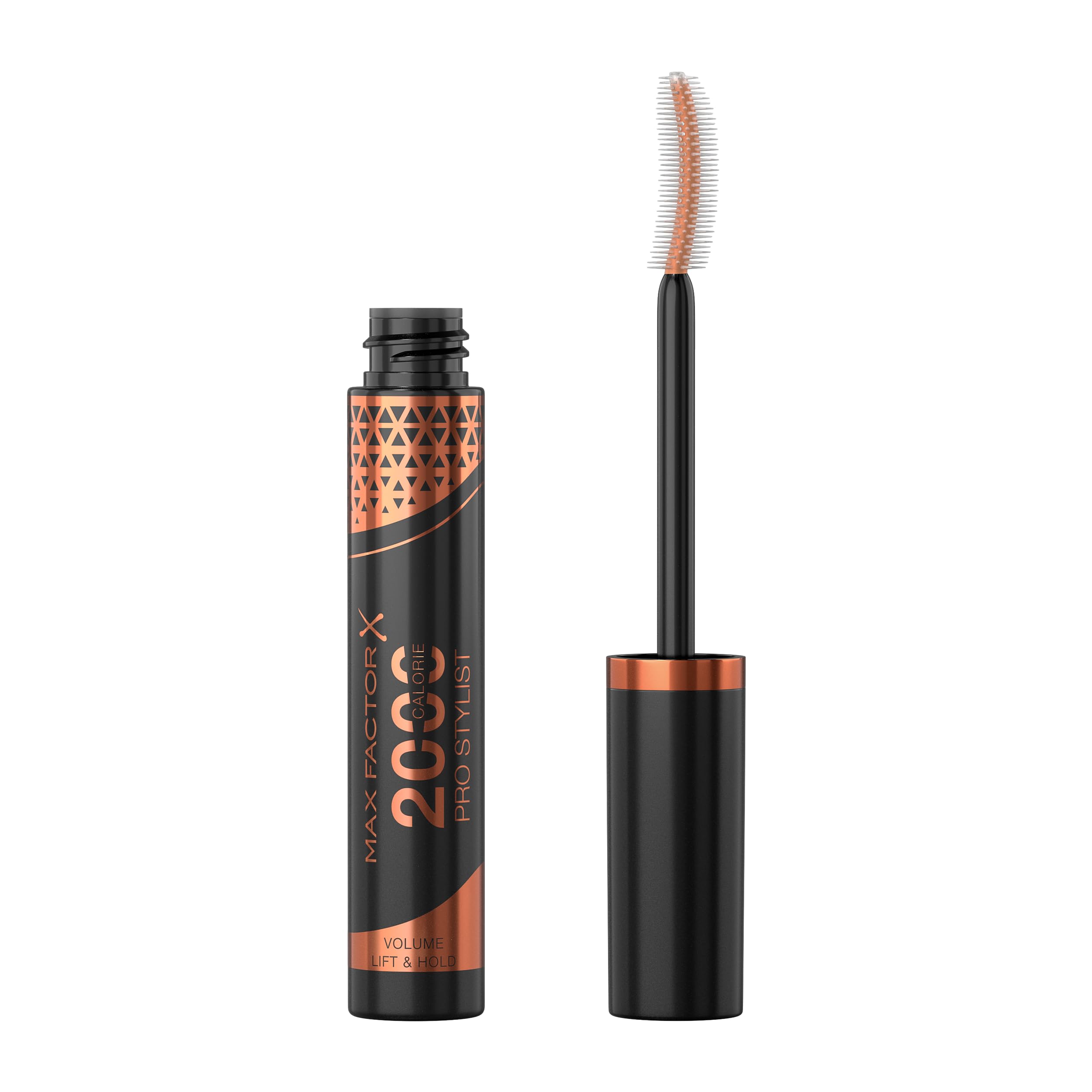 Max Factor 2000 Calorie Pro Stylist Mascara, máscara de pestañas 002 Black Brown 9 ml