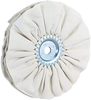 Woodstock D2520 8-Inch by 12 Ply by 5/8-Inch Hole Soft Airway Buffing Wheel