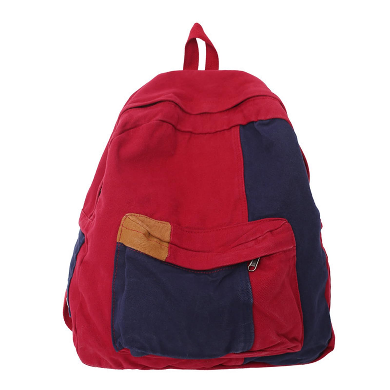 MICFENY Vintage Canvas Backpack for Students and Spacious and Bag with Adjustable Straps