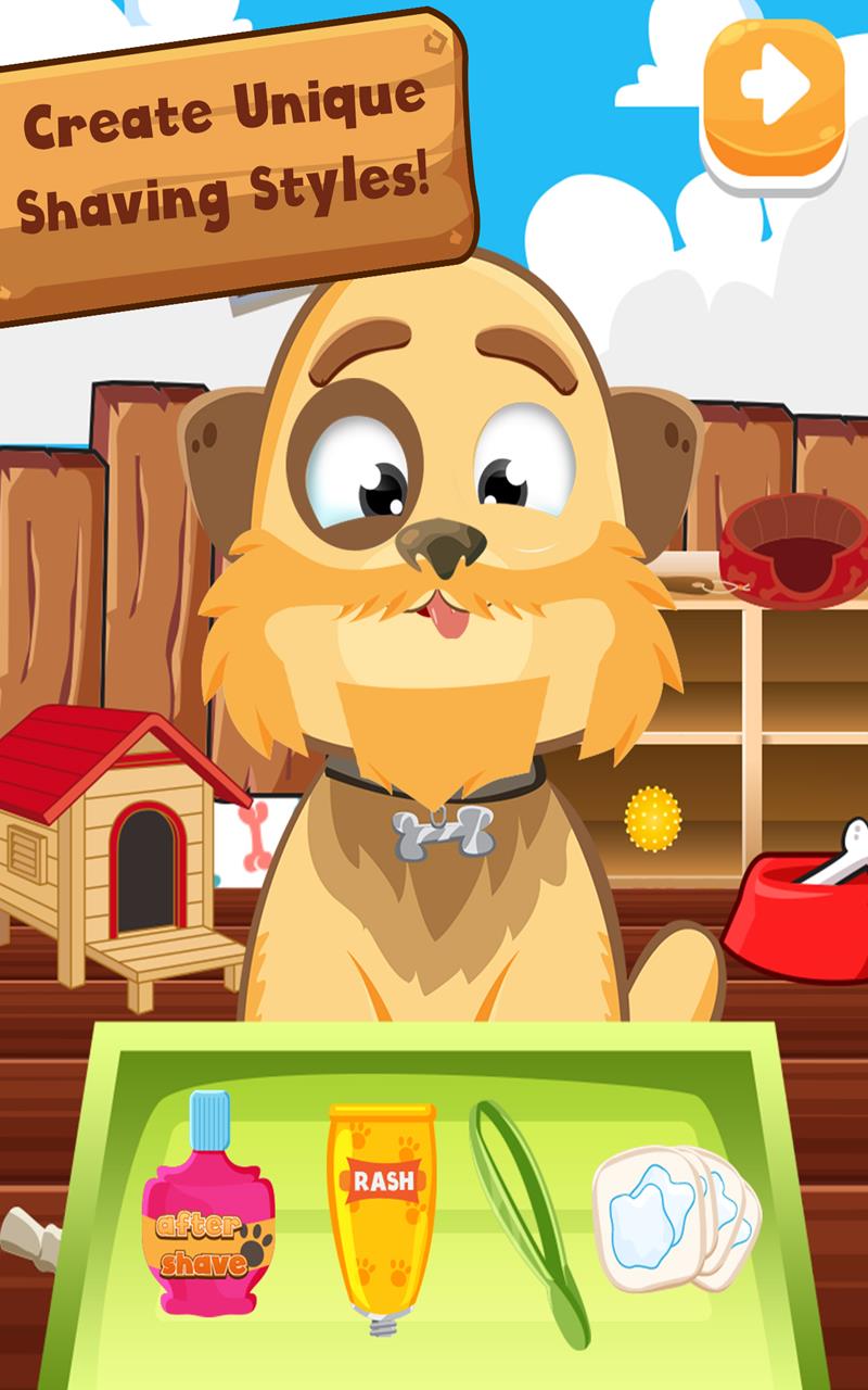 Pet Shavers Animal Shave Shop & Grooming Salon Spa Free Games For