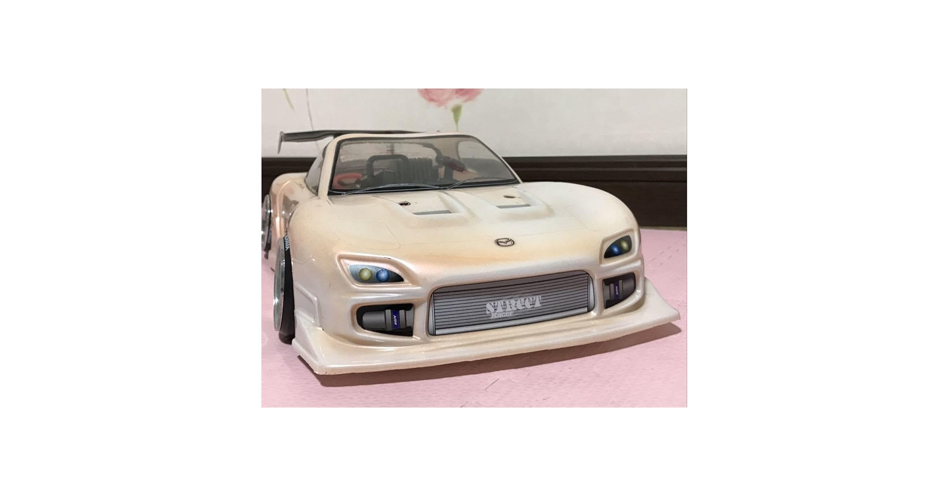 Amazon.co.jp: 1/10 マツダ RX-7 FD3S ピンクマジョーラ