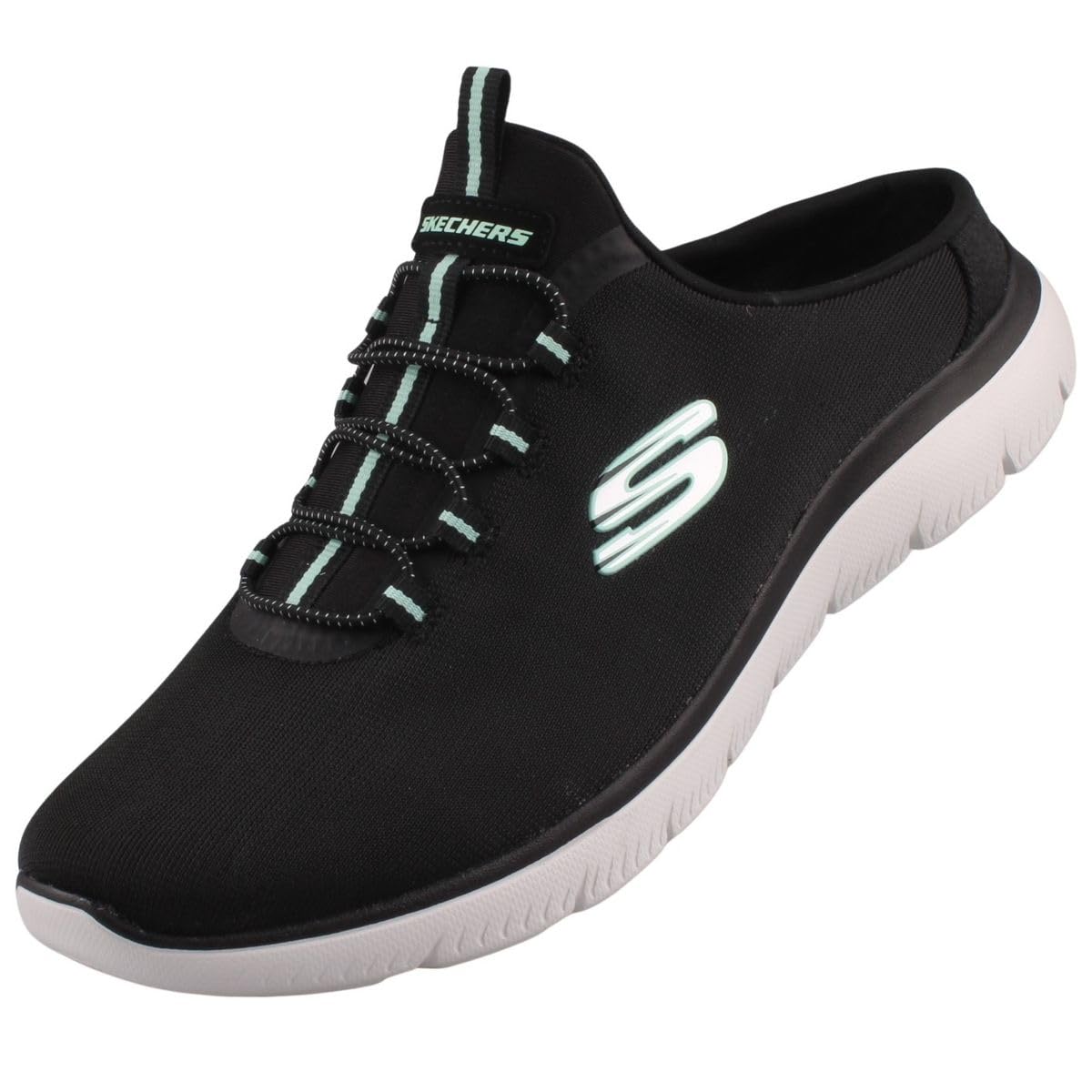Skechers Damen Sabot Schwarz EU 39