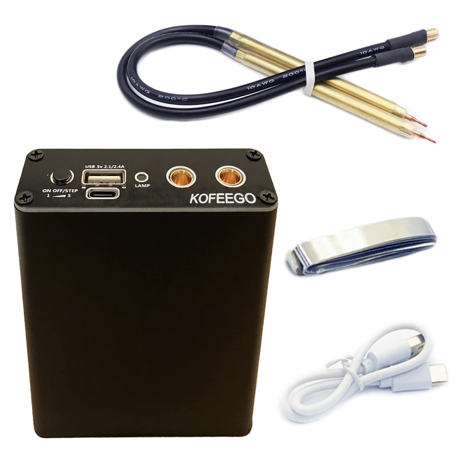スポット溶接機, 11段ポータブル溶接機, 5000mAh 自動モードミニDXT Amazon | Kerpu スポット溶接機 DIYミニ - ポイント溶接機、ポータブル