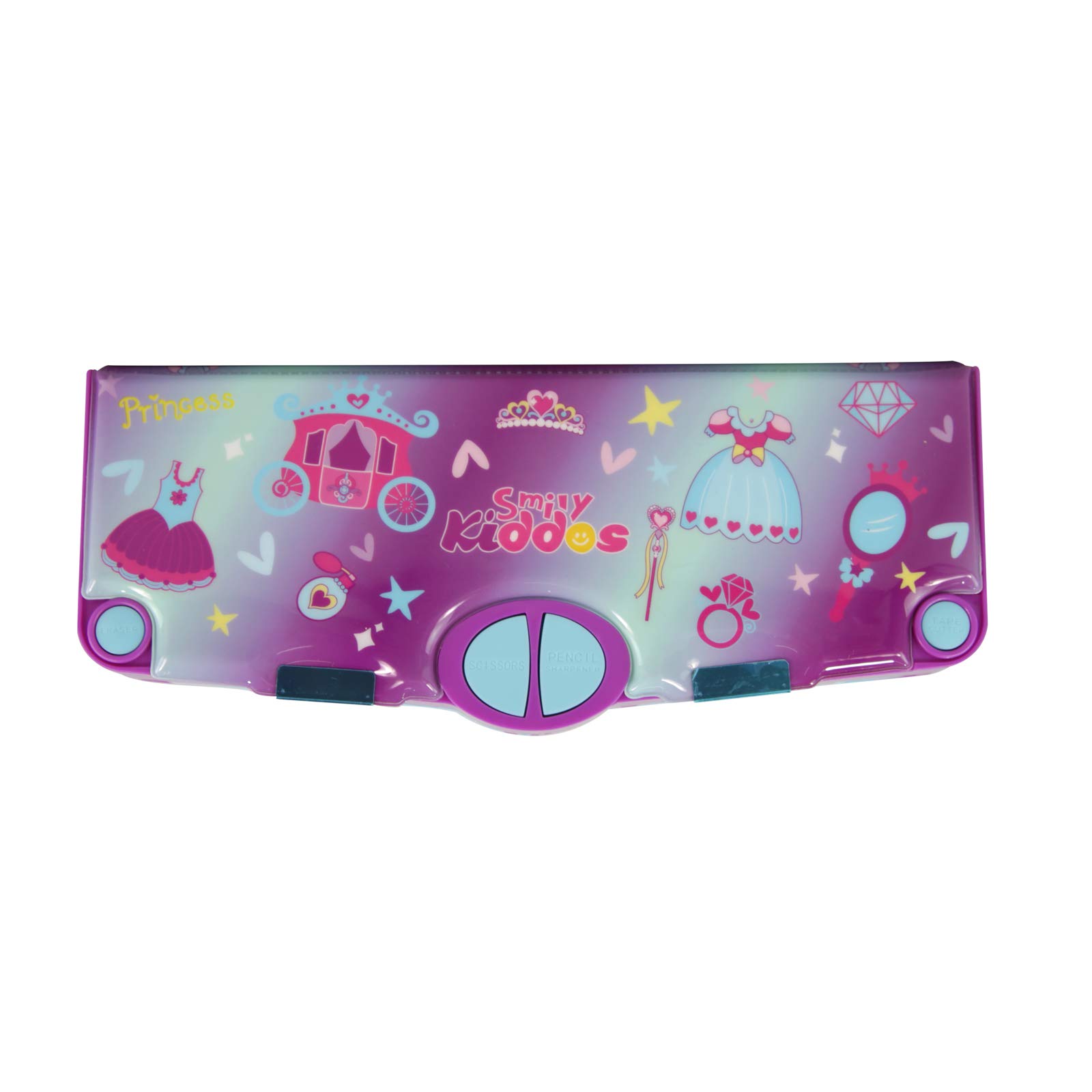 Smily Kiddos Pop Out Pencil Box | Multi Functional Pencil Box for kids | Pop Out Pencil Box | Best Return Gifts to Kids | Stationery for Children (Princess Purple) (B081RHPK8T) Amazon Price History, Amazon Price Tracker