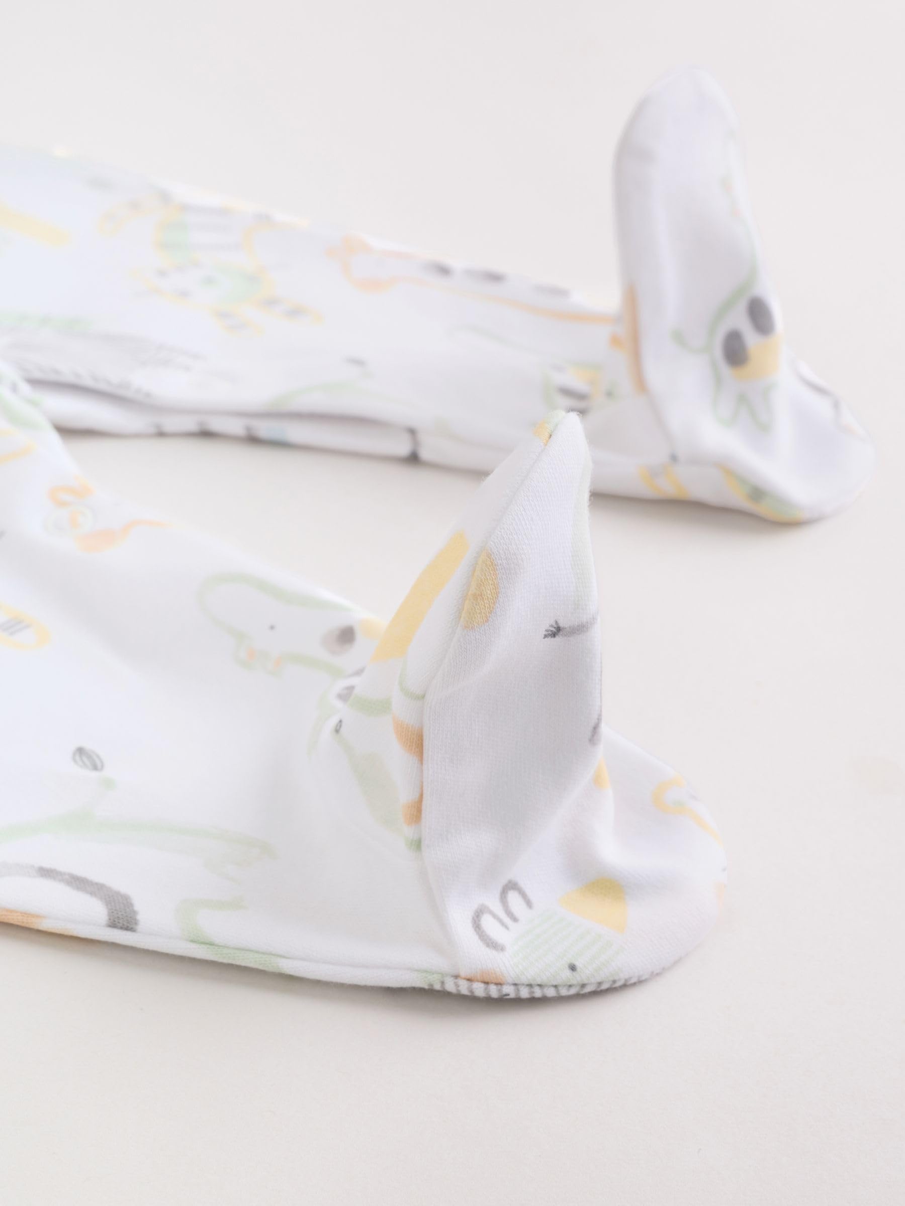 NEXT Unisex Bambino Confezione da 3 Tutine Bebè | Neonato, Standard, Mid Rise, Button, 100% cotone