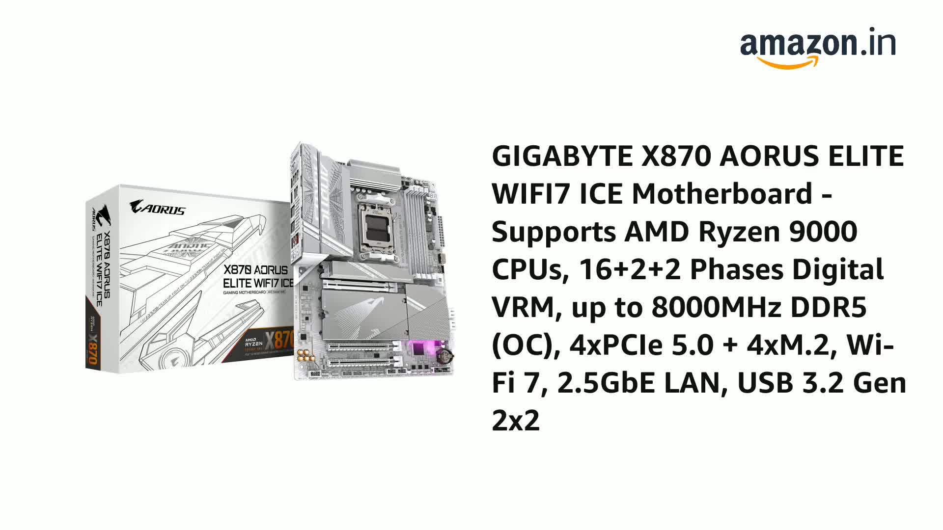 Gigabyte X870 Aorus Elite WiFi 7