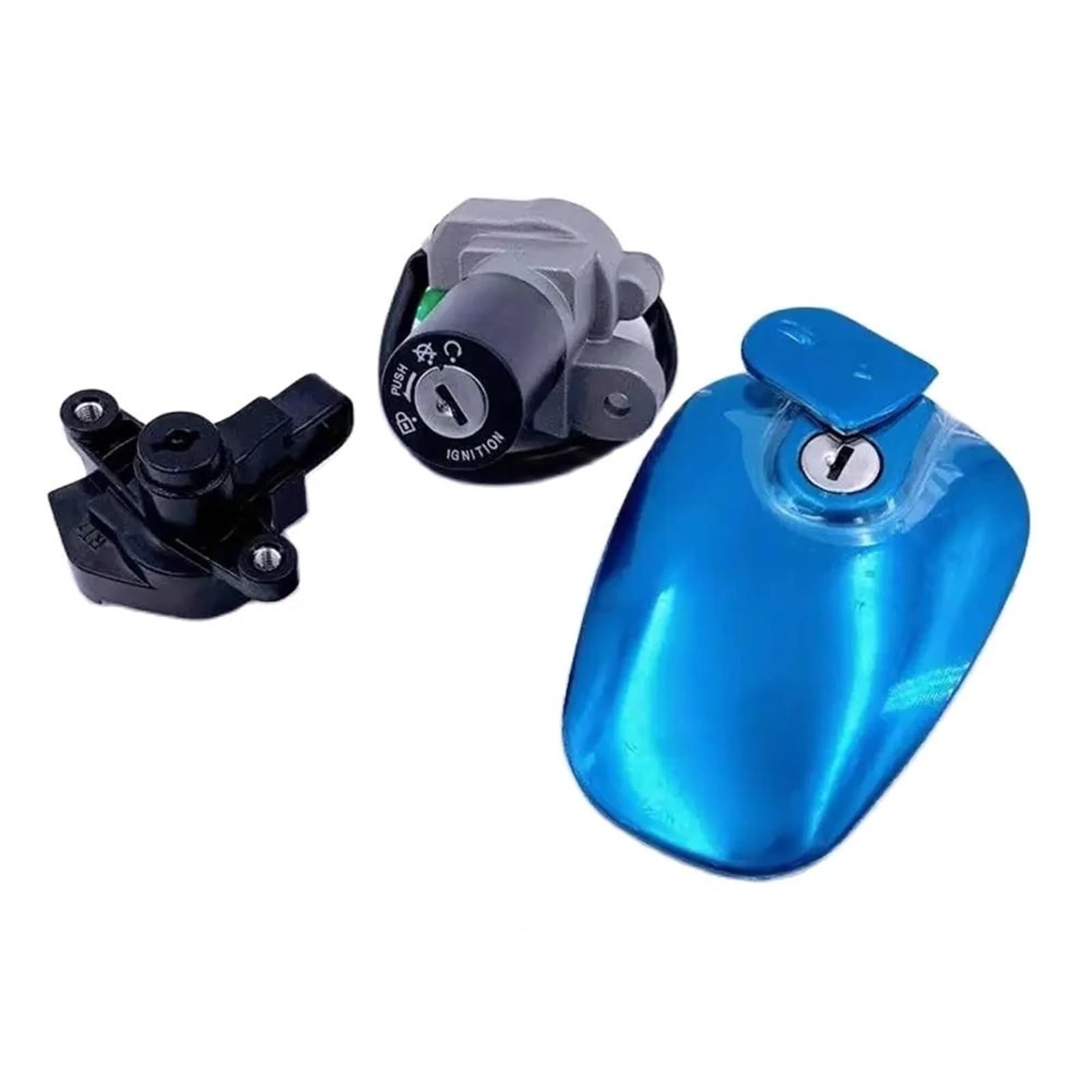 Interruptor de Control de Encendido Para Haojue EN125-2 EN125-2A EN125 2 Cables Interruptor Bloqueo Encendido Tapa Combustible Gas