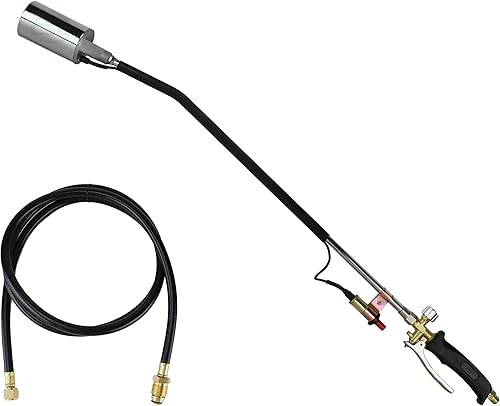 CSE Push-Start Antorcha de malezas de propano de alto rendimiento para techos de nieve de hielo de madera