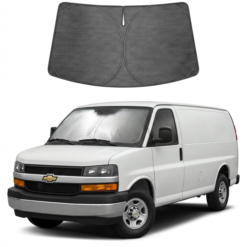 Proadsy Windshield Sun Shade for Express Van