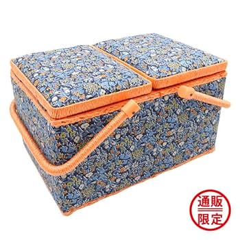 ソーイングバスケット2 Amazon｜裁縫箱 工芸収納ボックス 小物いれ 二層デザイン 大容量
