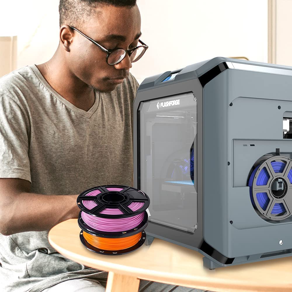 FLASHFORGE 1.75mm PLA filamento di stampa 3D in bobine da 1kg/0.5kg per la serie Creator, serie AD, serie Dreamer e serie Finder (0.5KG, Menta speziata)
