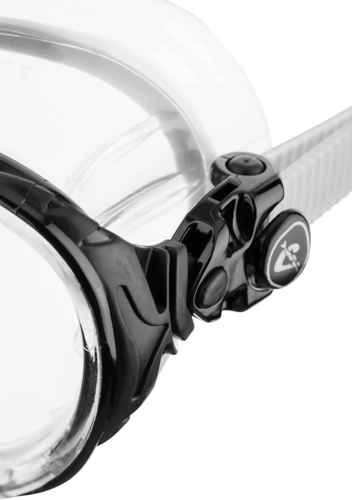 Cressi Big Eyes Evolution Masque Plongee sous Marine pour Adulte - Silicone Crystal - Fabriqué en Italie