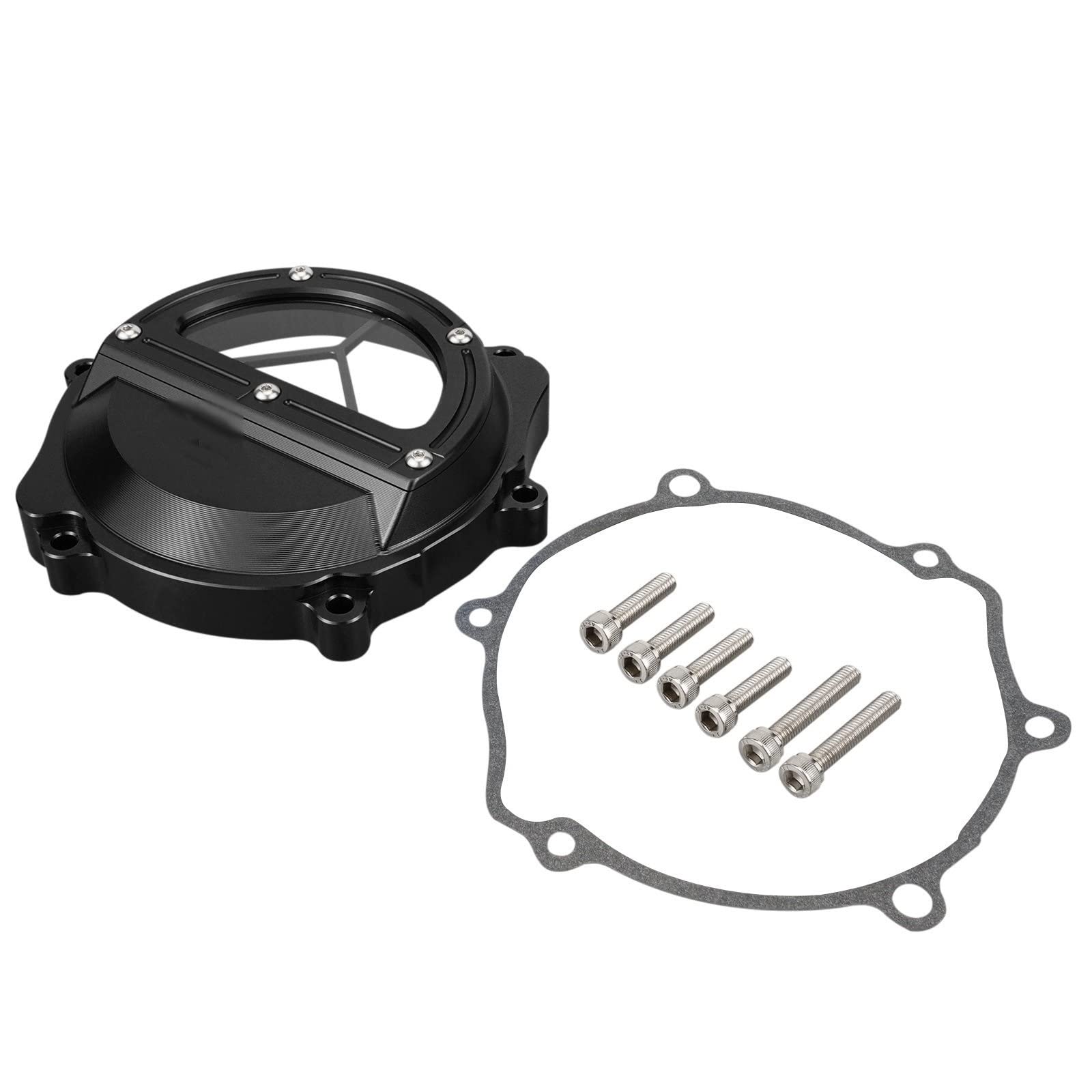 Protezione della copertura Per Yamaha YZ65 2018 2019 2020 2021 2022 Moto Frizione Della Copertura Cassa Di Alluminio Billet Motore Coperchio(Black)