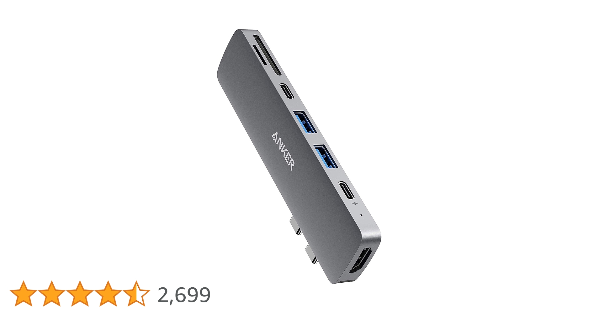 コロン　USB-C Anker 7-in-2 Anker PowerExpand Direct 7-in-2 USB-C PD メディア ハブ｜USBハブの