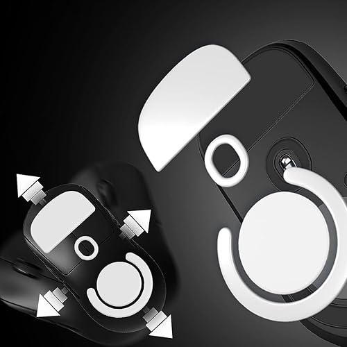 Miniatura 2 de Patines de ratón Ice Skates redondeados con bordes curvados para Logitech G PRO X Superlight Wireless Gaming Mouse Upgrade