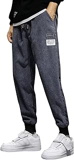 Kavoezool Leisure Trousers Men's Long Size Trekking Trousers Men's Trousers Fabric Trousers Trekking Trousers Sweatpants Trousers Large Sizes Elastic Waist Cargo Trousers Functional Trousers Quick