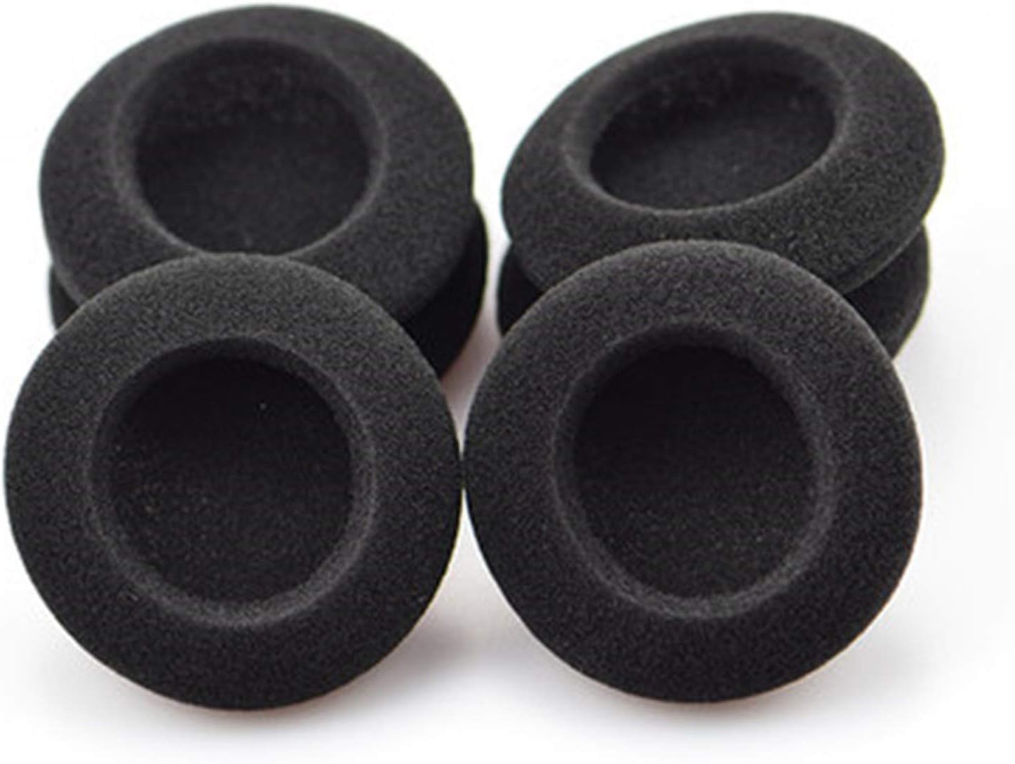 2 Paia Cuscinetti Auricolari Di Ricambio Per Cuffie H330/H340/H111 – Schiuma Morbida 50 Mm, Isolamento Acustico, Traspiranti