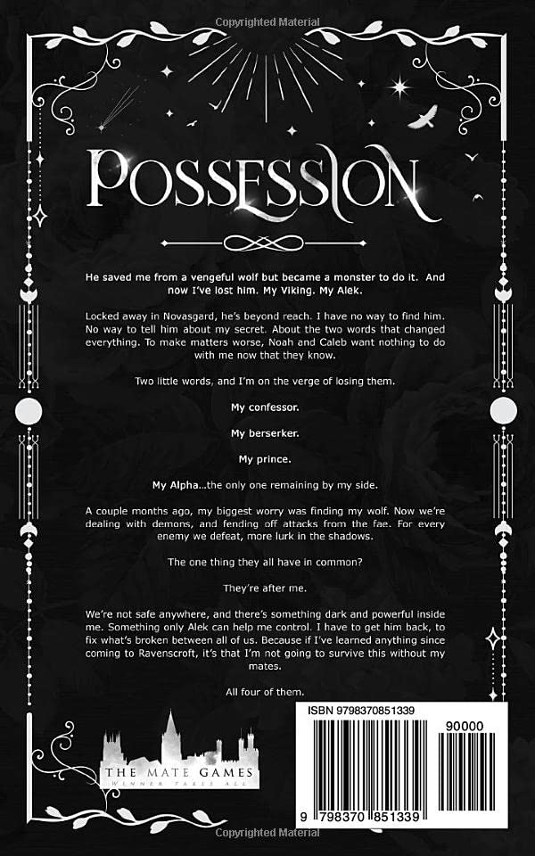 Possession: The Mate Games: War, Book 3: Alternate Cover Edition (The Mate Games: War, Alternate Cover Editions) - Image 2