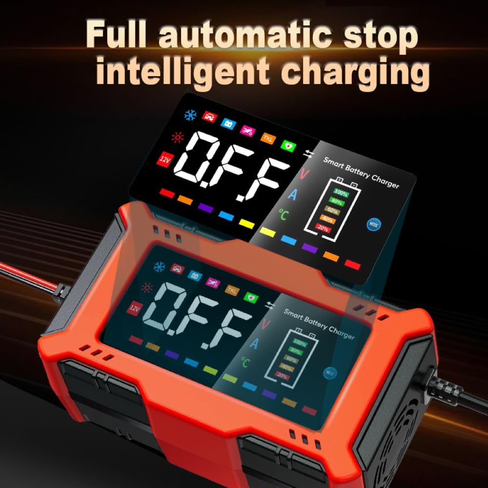 Diagram showing various vehicles compatible with the charger