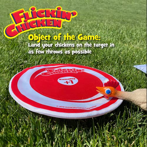 University Games | Flickin Chicken Indoor Outdoor Target Toss Game, For 2 Or More Players Ages 6 And Up #TOP1
