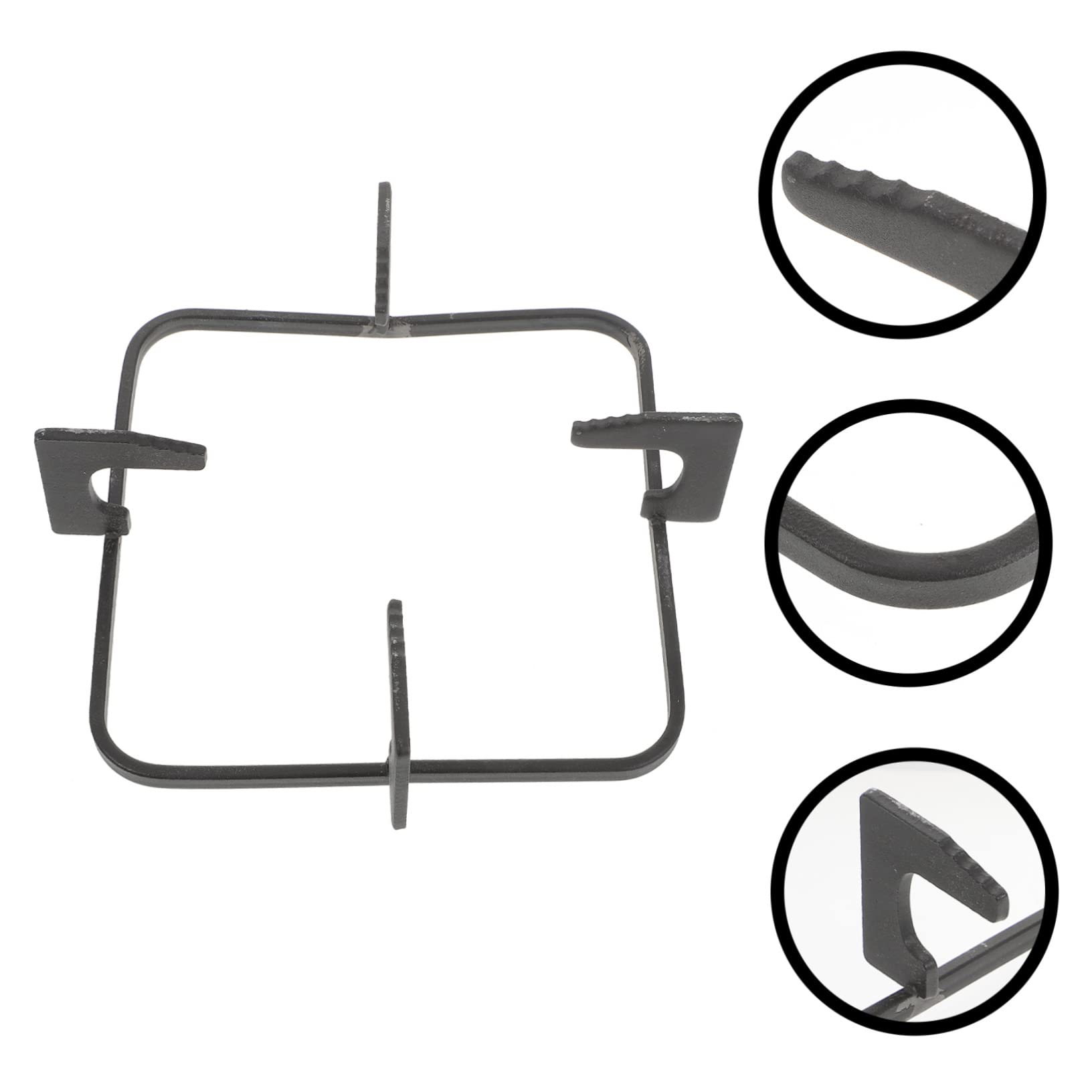 Housoutil 1 pieza Soporte de Gas para Cocina Rejilla Antideslizante para Hornillo Accesorio Resistente Altas Cocinas de Gas Limpiar y Almacenar