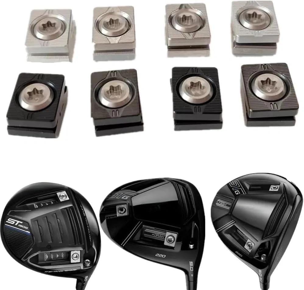 1pcs Golf Weight Compatible with Mizuno ST 200G,ST-190G,ST-G 220 Driver Club Head Weights (Silver,1pcs * 16g)