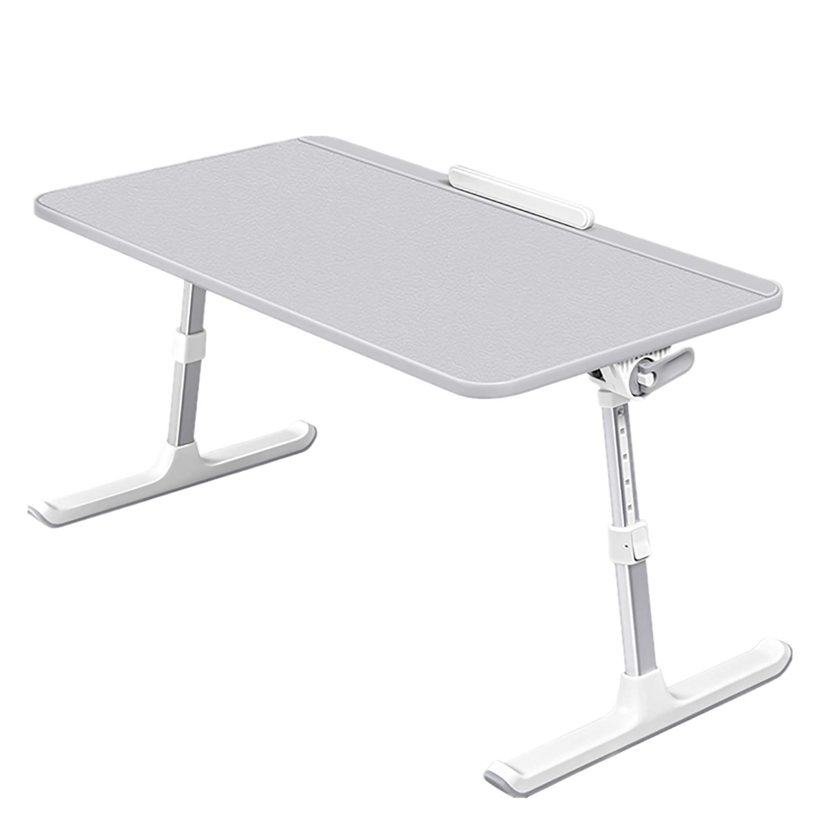 Supporto per Laptop Regolabile,Standing Desk,Supporto PC Portatile Pieghevole Tavolo per PC,Vassoio da Letto Colazione,per Divano, Letto, Ufficio E Picnic