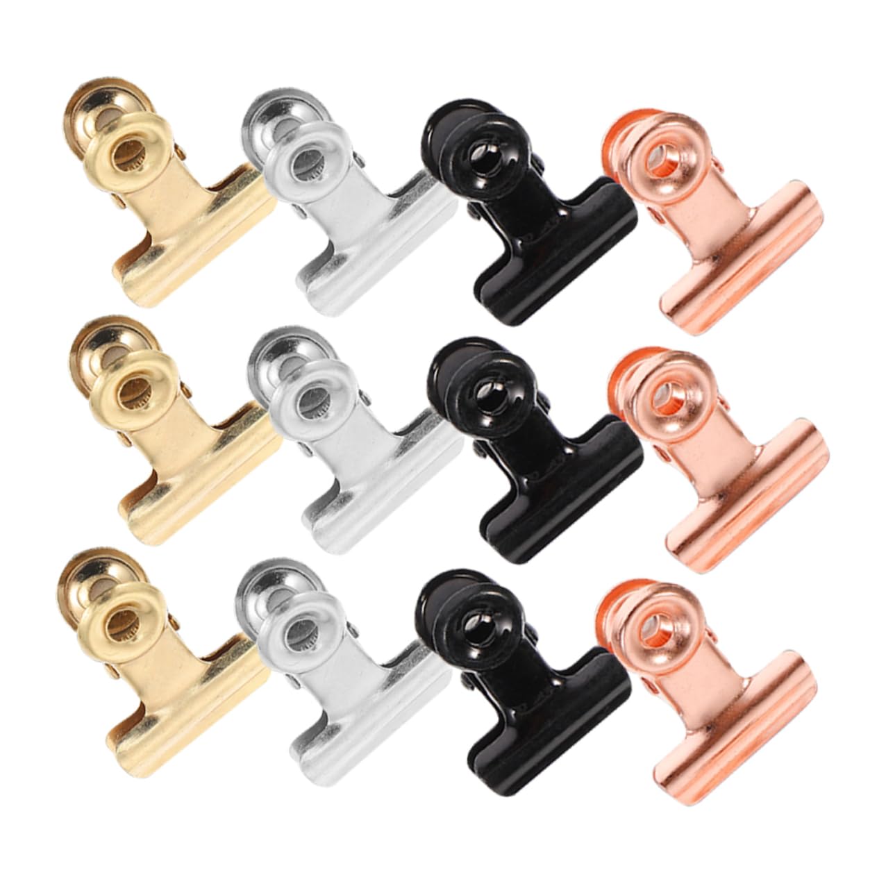 HOMSFOU 3 Sätze Magnetischer Kleiner Clip Kleine Fotoklammern Magnetische Heftklammern Magnetische Seitenclips Magnetische Fotoclips Mini-fotoclips Edelstahl 20 Stück * 3