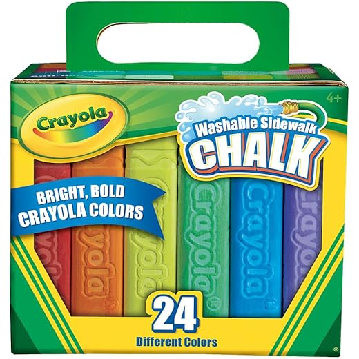 CRAYOLA Sidewalk Chalk 24 Count
