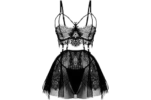 Luscious Black Lace Plus Size Lingerie: Unleash Your Inner Vixen