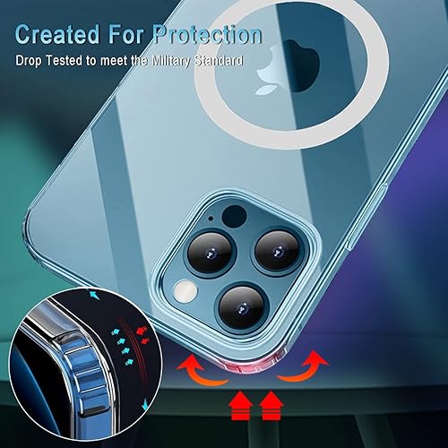 Miniatura 4 de Magsafe - Funda de teléfono personalizada para iPhone 14 13 Pro Max Plus Mini con imanes fuertes, no amarillea, fotos de collage personalizadas,