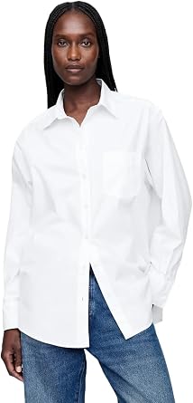 Gap Womens Poplin Big Shirt
