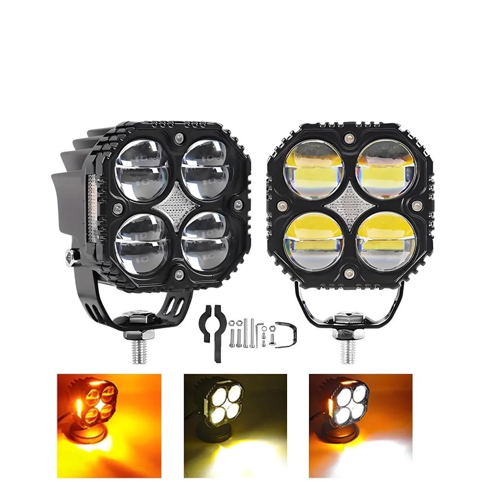 Światło Do Jazdy Reflektory motocyklowe Reflektor Led motocyklowy Hi/lo Beam Moto Światło przeciwmgielne 120W