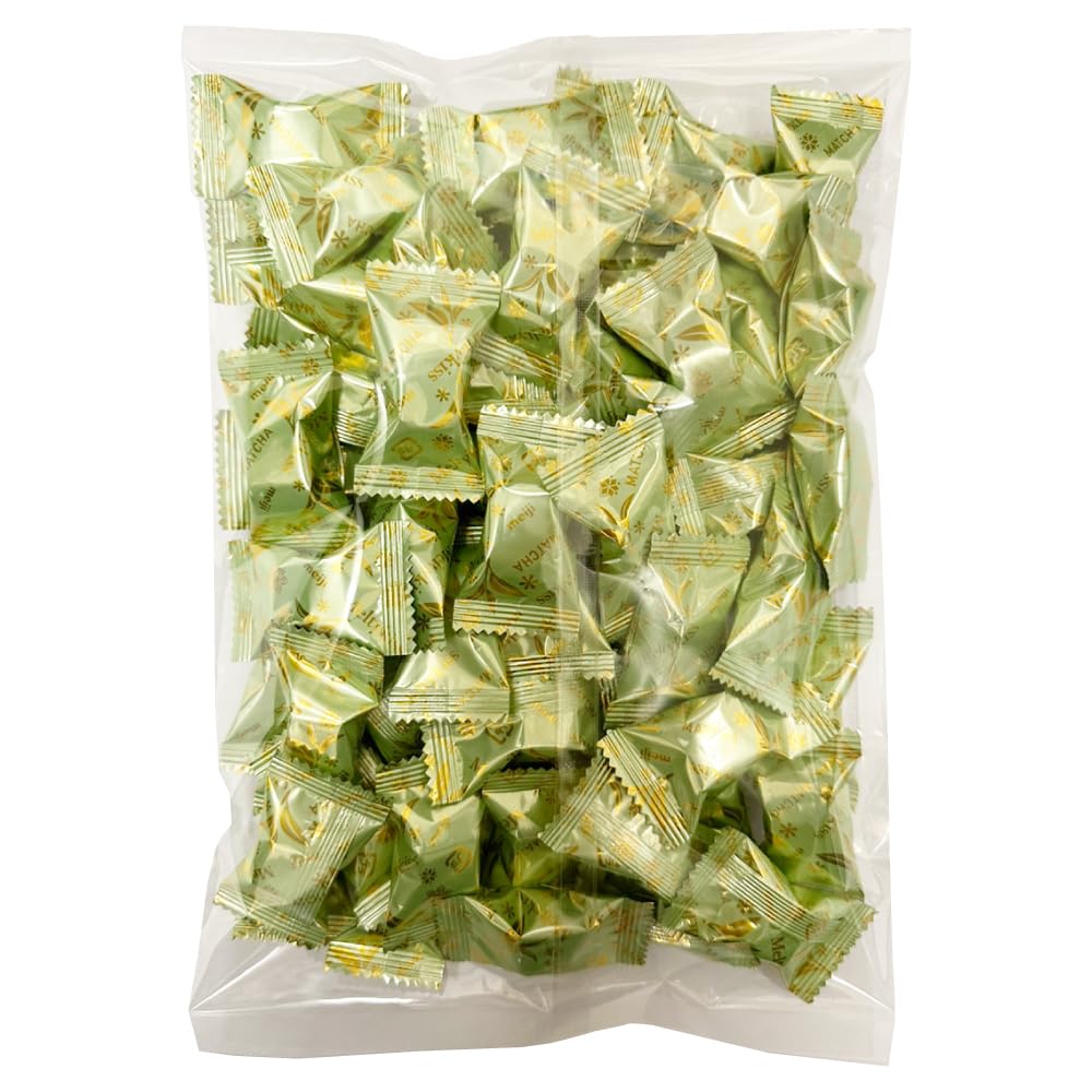 Amazon.co.jp: 明治 メルティーキッス 初摘み濃抹茶 60粒 シェアパック