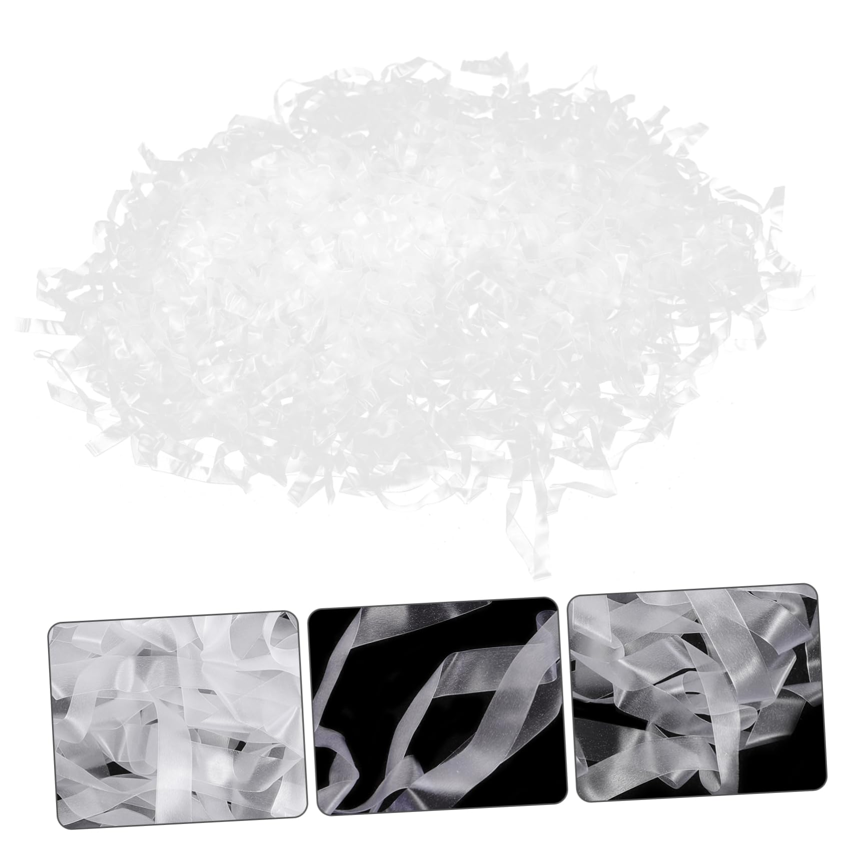 1sacchetto Nastro Elastico Trasparente per Cucire Fascia per Abbigliamento Accessori e Fai da Te Metri di Design Invisibile e Confortevole per Ogni Outfit